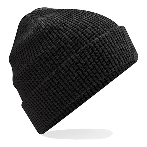 Bio Strickmütze mit Waffelstrick – Beechfield B 52N