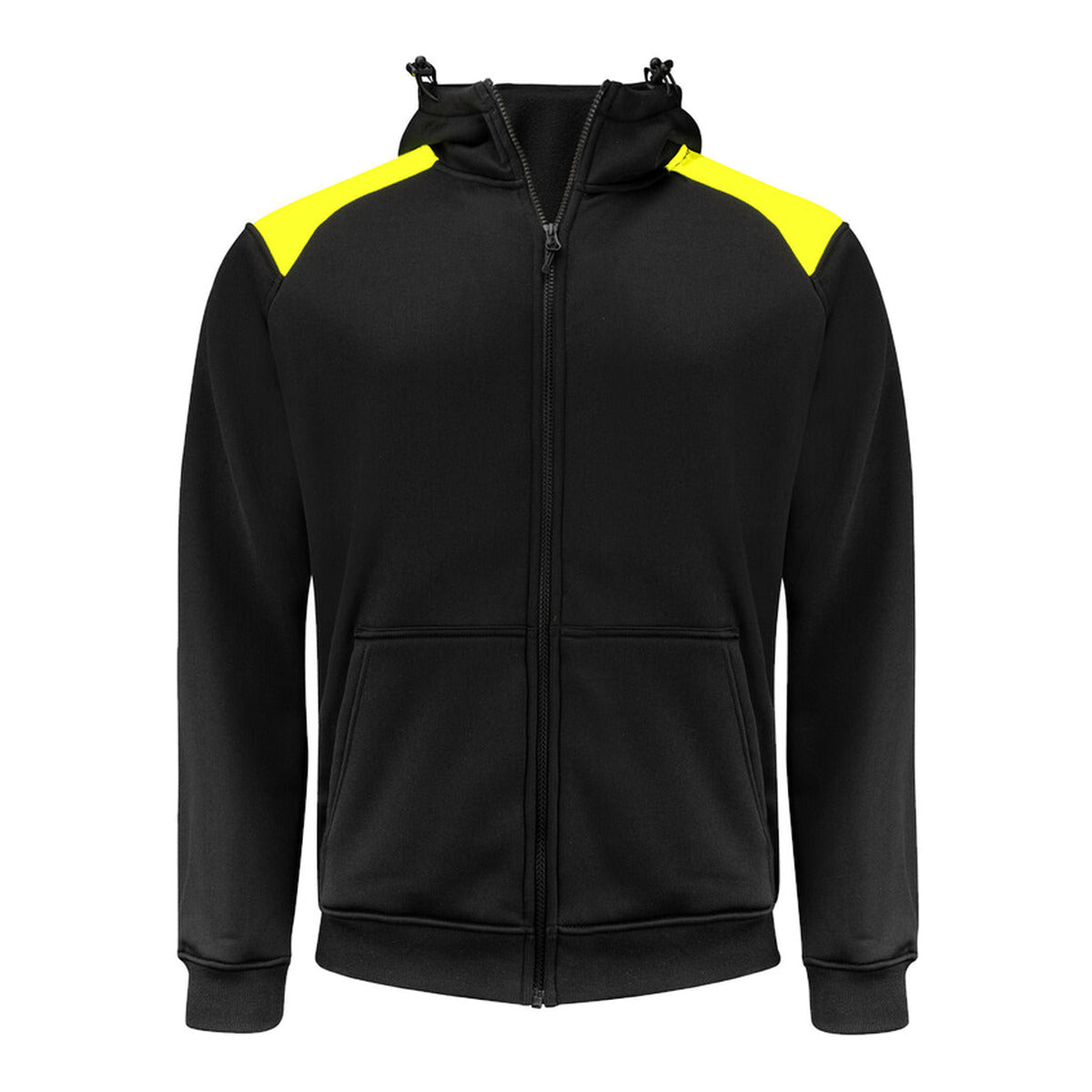 Kapuzenjacke Full Zip mit Kontrastelementen – Projob PJ 2133